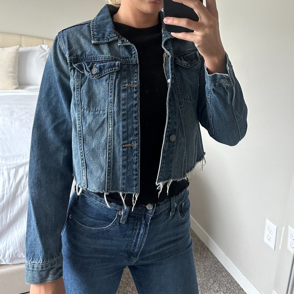Cropped Jean Jacket